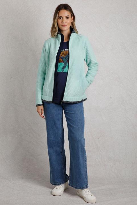 Produktbild Weird Fish Ariana Fleecejacke Durchgehender Reissverschluss
