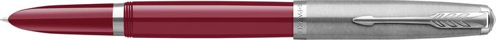 Produktbild Parker Füller 51 Burgundy C.C. F (Burgundy, Stainless Steel, 1 x)
