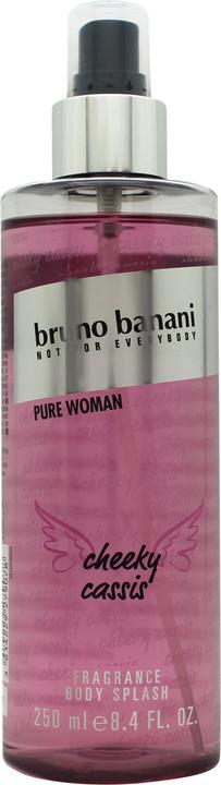 Produktbild Bruno Banani Pure Woman Cheeky Cassis BODY MIST 250ml (Körperlotion, 250 ml)