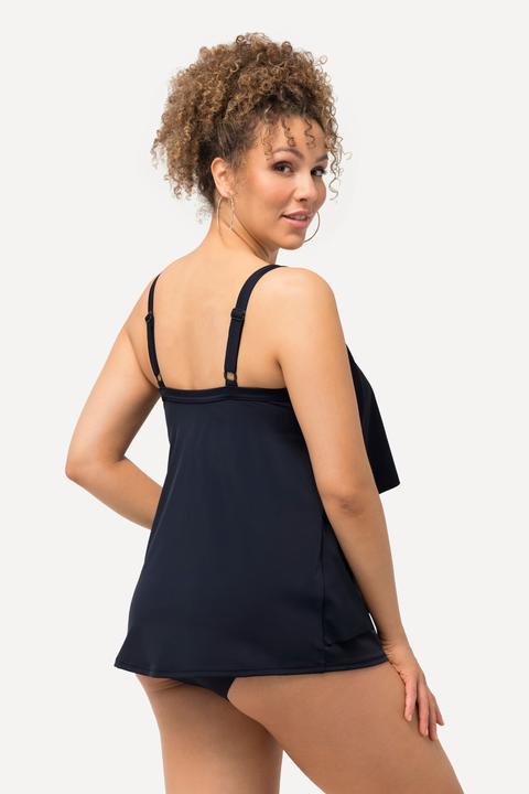 Produktbild Ulla Popken Tankini, Lagenoptik, Softcups, recycelt (50 B)