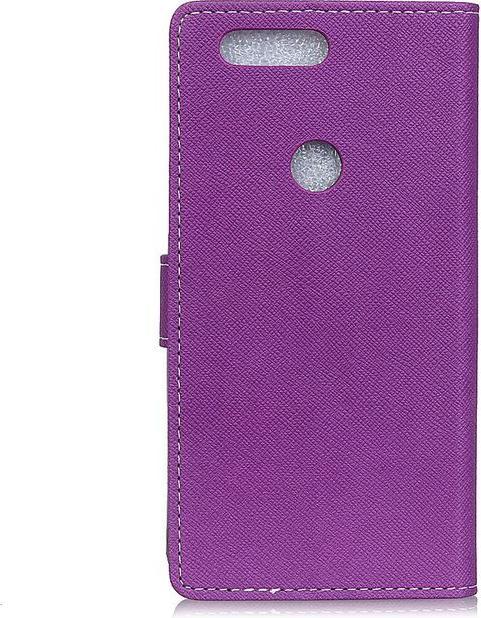 Produktbild MU Classic Leder Hülle mit Kreuzmuster (OnePlus 5T)