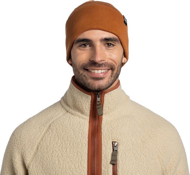 Actual product image Buff Knitted Beanie Lilon (One size)