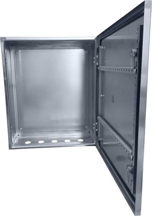 Actual product image Tru Components TC-SS605020 Schaltschrank 500 x 600 x 200 Edelstahl Lichtgrau 1 S