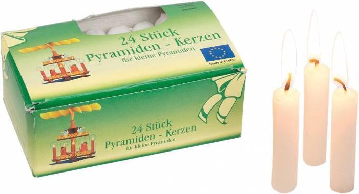 Produktbild Pyramidenkerze (24 Stk.)