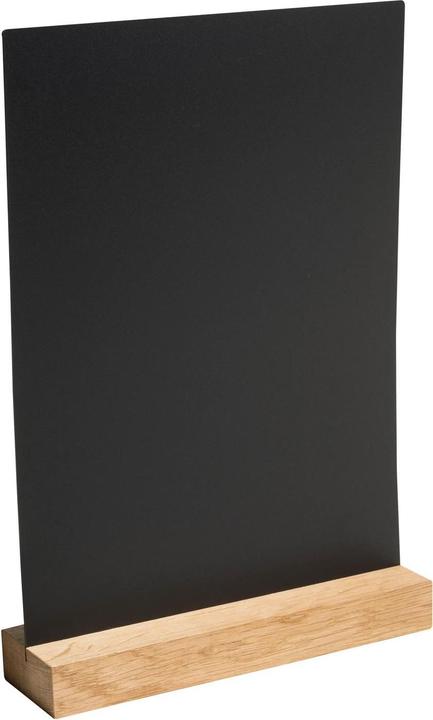 Exacompta Tischtafel A4 in Schieferoptik, mit Sockel, vertikal, 210x52x297 mm