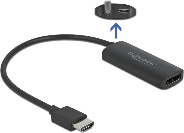 Delock HDMI zu (DP, 24 cm)