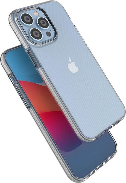 Immagine prodotto Hurtel Custodia Spring Case per iPhone 14 Pro Max cover in silicone con cornice nera (Apple iPhone 14 Pro Max)