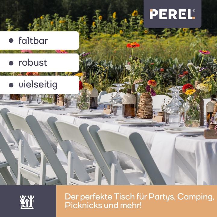 Actual product image Perel Folding table