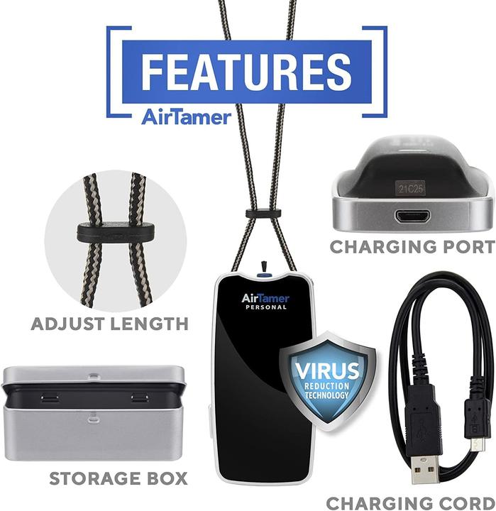 Actual product image Airtamer Persönlicher wiederaufladbarer Luftreiniger A310