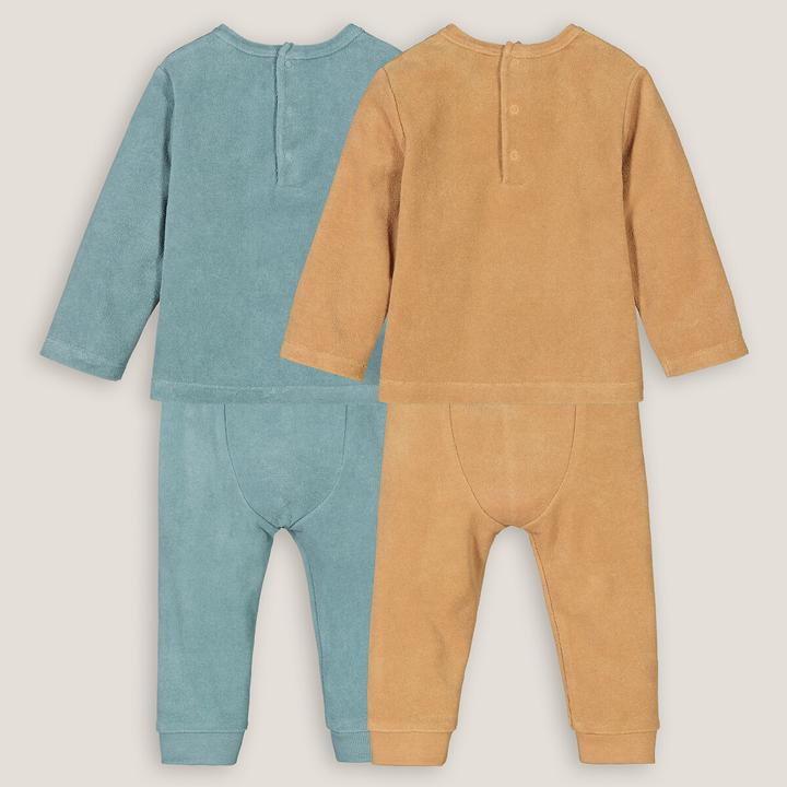 Produktbild La Redoute Collections 2er-Pack 2-teilige Pyjamas aus Frottee (94)