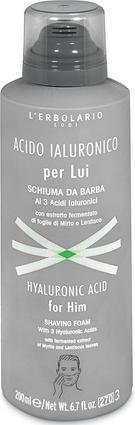 Actual product image L'erbolario Hyaluronic Acid Foam for Him with Three Hyaluronic Acids (Shaving cream)