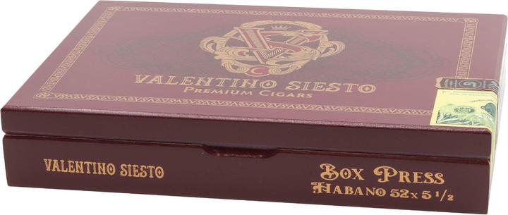 Valentino Siesto Premium Natural Box Press (Robusto)