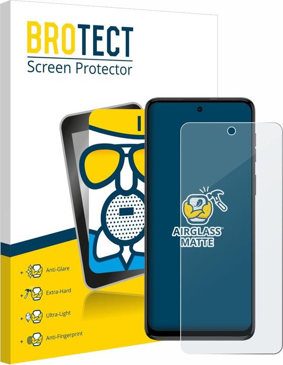 Produktbild BROTECT AirGlass Panzerglasfolie Matt (1 Stück, Motorola Moto G54)