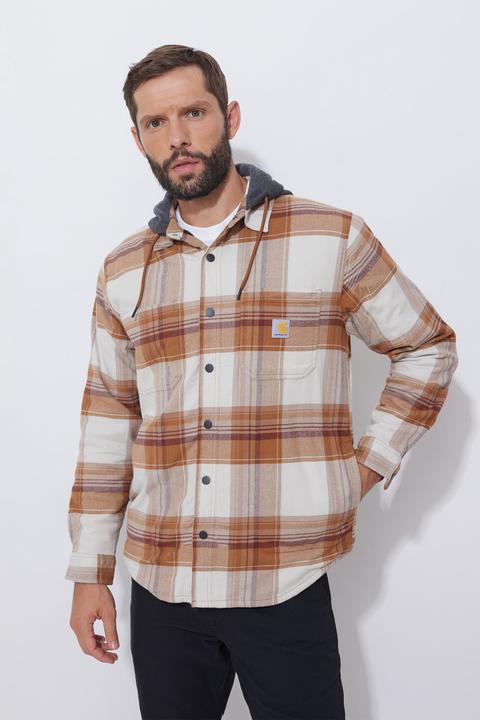 Productafbeelding Carhartt Koszula Wierzchnia Flanel Bruin (M)