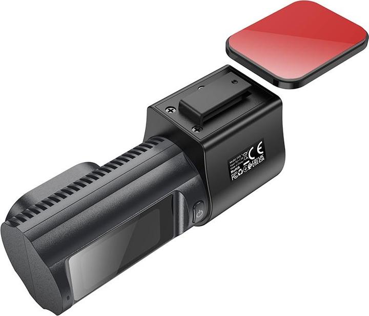 Actual product image Hoco Dash + Rear Camera DV8, 2K, 1.47inch LCD, black