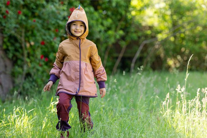 Actual product image finkid KAUNIS MOVE Outdoorjacke almond/plum (110, 116)