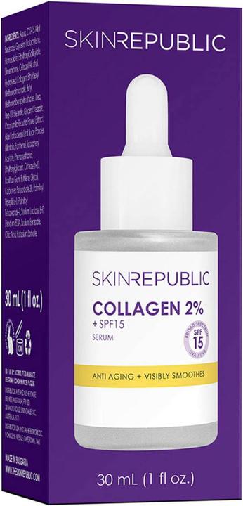 Actual product image Skin Republic - Collagen 2% + SPF 15 Serum (30 ml)