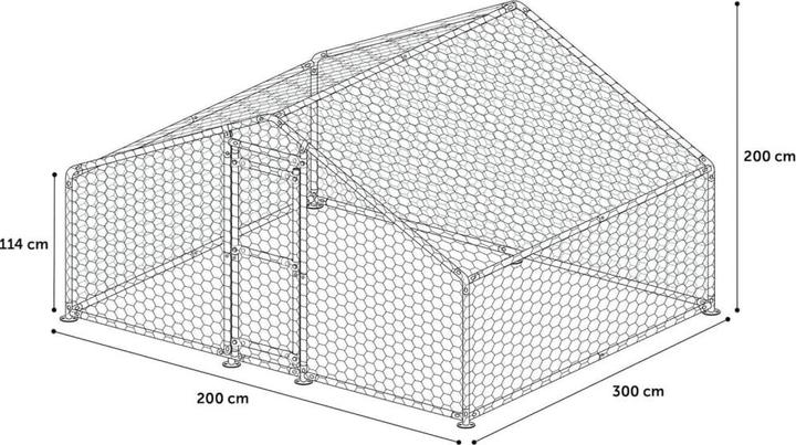 Image du produit Flamingo doerak 2x3x2m