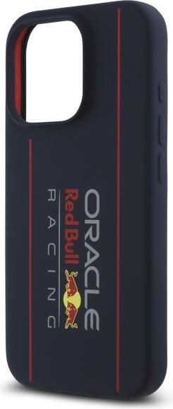 Produktbild Red Bull Racing - Silicone Oversize Vertical Logo MagSafe (RBHMP16L24SIOLRV) - iPhone 16 Pro - Navy (Apple iPhone 16 Pro)