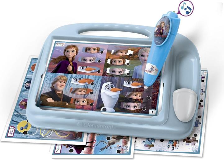 Actual product image Clementoni Frozen Quizzy Reisespiel (French)
