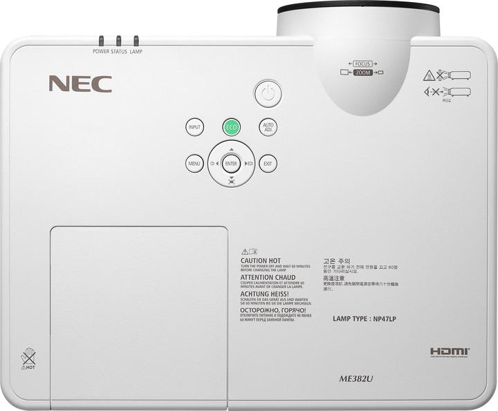 Actual product image NEC ME403U ME (WUXGA, 4000 lm, 1.2 - 2:1)
