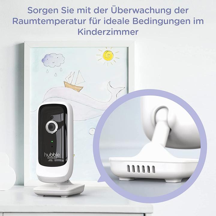 Actual product image Hubble Connected Baby Monitor with 2 Cameras (Video & Audio, 300 m)