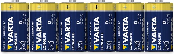 Produktbild Varta LONGLIFE Extra (6 Stk., D, 15800 mAh)