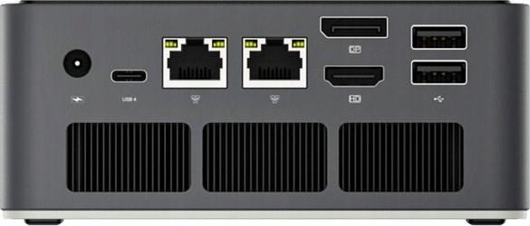 Actual product image HP Mini-PC Qoobe U155H Core Ultra 7 155H/32GB/SSD 1TB/Win 11 Pro black (branded as Morefine) (32 GB, 1000 GB)