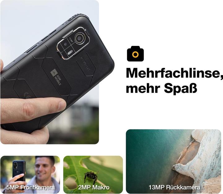 Image du produit Bea-Fon H Max (128 Go, Noir, 6.56", Double SIM, 13 Mpx, 4G)