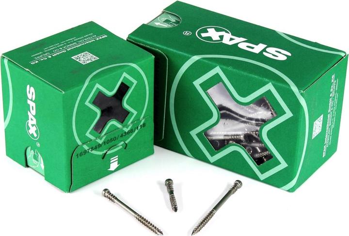 Produktbild Spax Holzbauschraube R 88192 Zylinderkopf T-STAR 5 x 40/22 -T25 A 2 m.CUT-Sp. (200 Schrauben pro Stück)
