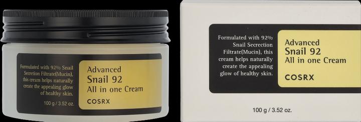 Actual product image Cosrx Advanced Snail 92 All In One Cream (100 ml, 24h cream)