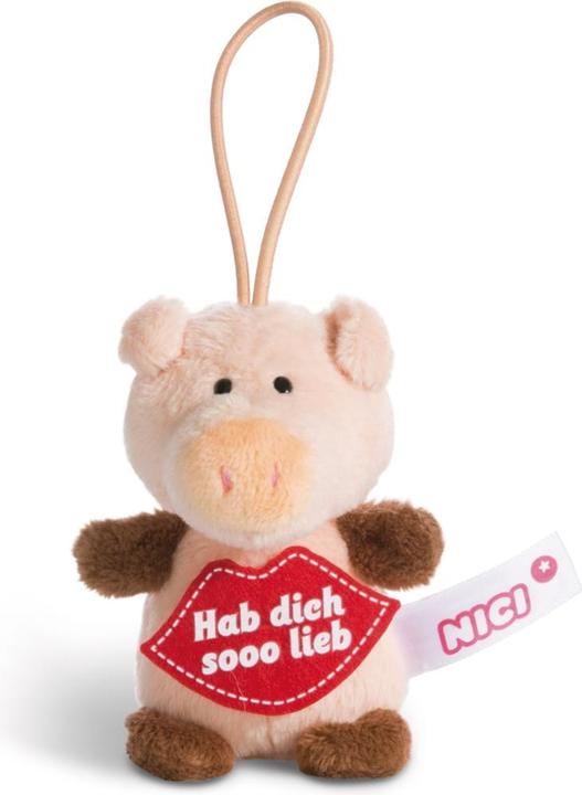 NICI Schlüsselanhänger "Hab dich sooo lieb"
