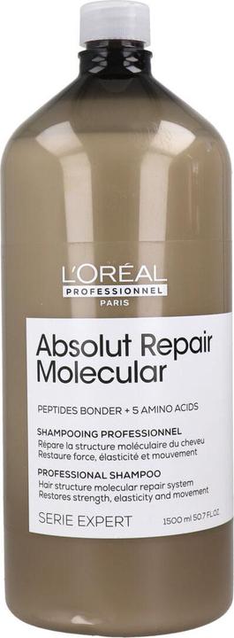 Produktbild L'Oréal Paris Loreal Expert Absolut Repair Molecular Shampoo 1500 ml (1500 ml, Flüssiges Shampoo)