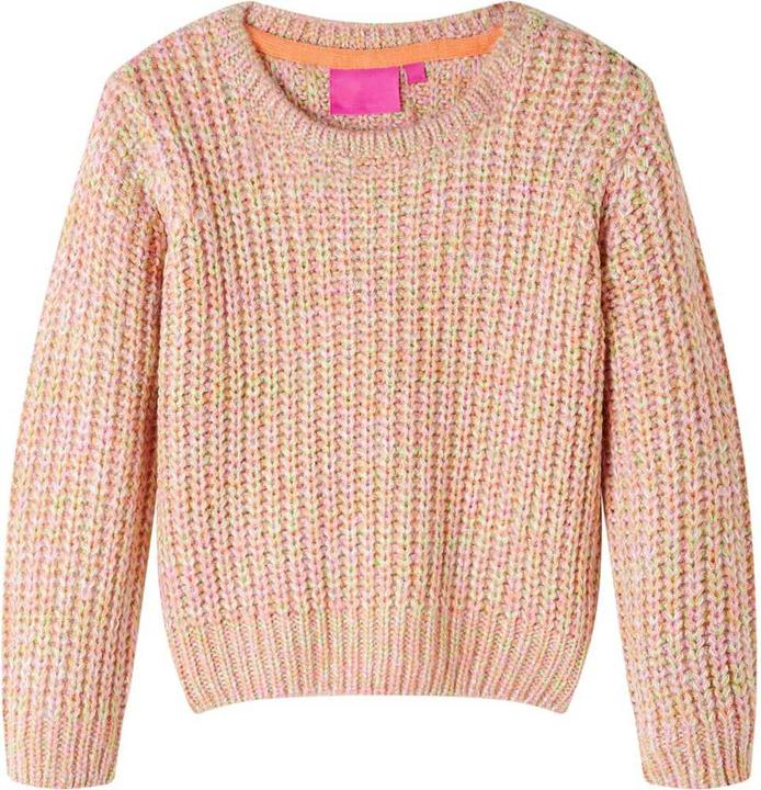 Image du produit VidaXL Pullover enfant tricoté Rose tendre 128,Composition : 49% Acrylique (128)