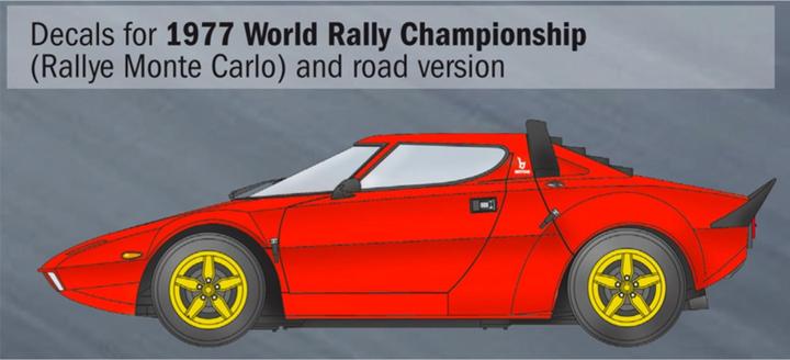 Image du produit Italeri Lancia Stratos Hf