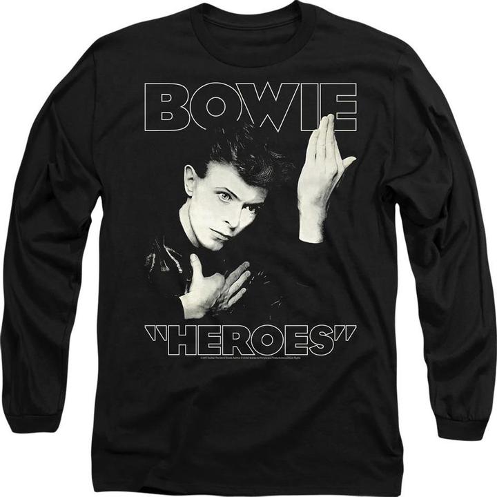 David Bowie Heroes Cover TShirt (M)