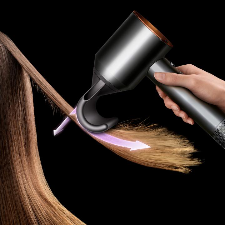 Actual product image Dyson Supersonic hairdryer Onyx