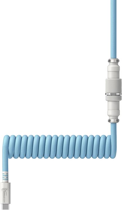 Immagine prodotto HyperX Cavo USB-C a spirale azzurro-bianco