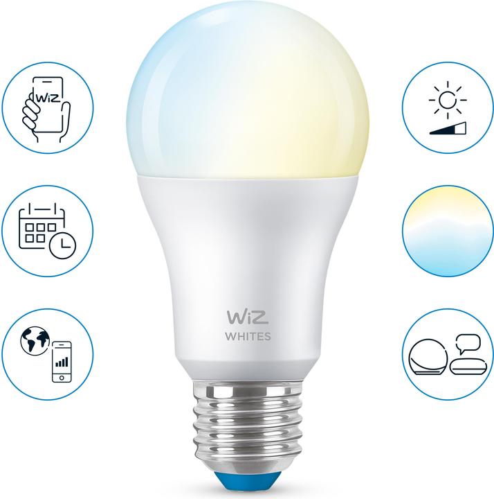 Produktbild WiZ White (E27, 8 W, 806 lm, 1 x, F)