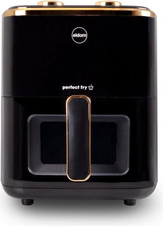 Produktbild Eldom Fettfreie Fritteuse FRITTA Fassungsvermögen 5 0 l regulierbar Temp. Uhr 1500 W (EU-Stecker)