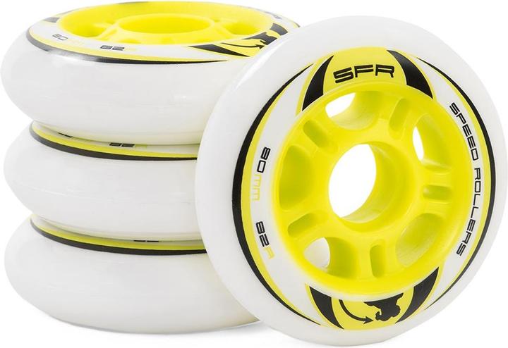 Immagine prodotto Sfr Ruote per pattini in linea Blanc / Jaune 2023 (76 mm)