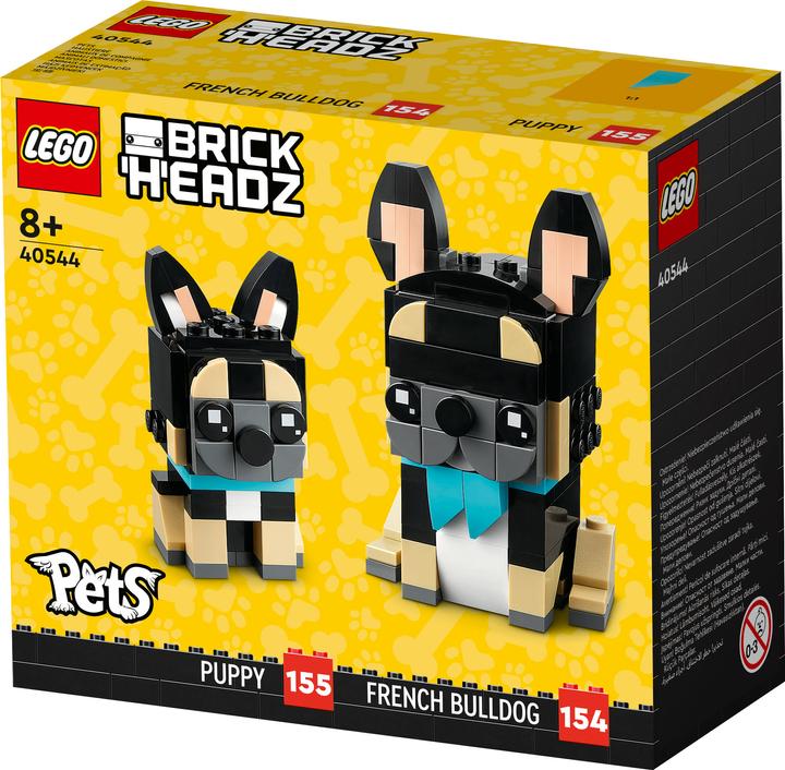 Image du produit LEGO BrickHeadz - Pets Bouledogue français (40544, LEGO Brickheadz)