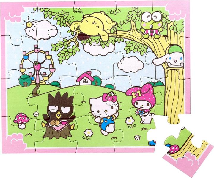 Image du produit Micki Hello Kitty Puzzle en bois 20 pièces (Samsung Galaxy S8+)