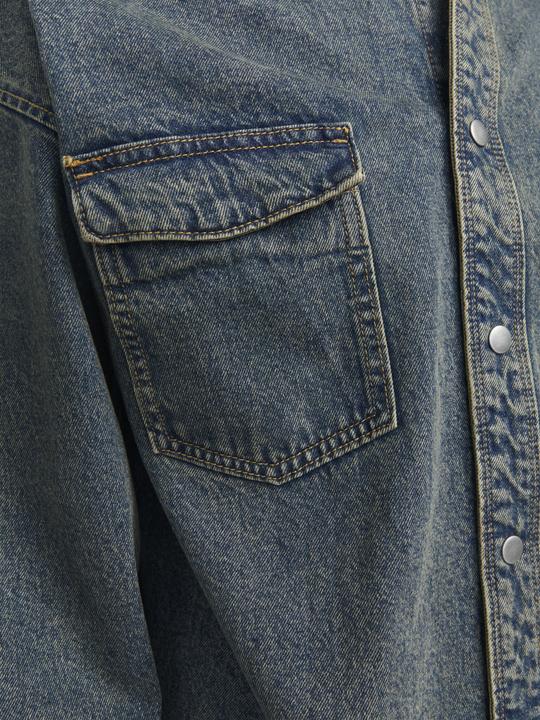 Actual product image Jack & Jones Joraustin Denim Shirt Ls Styd Aw24 (S)