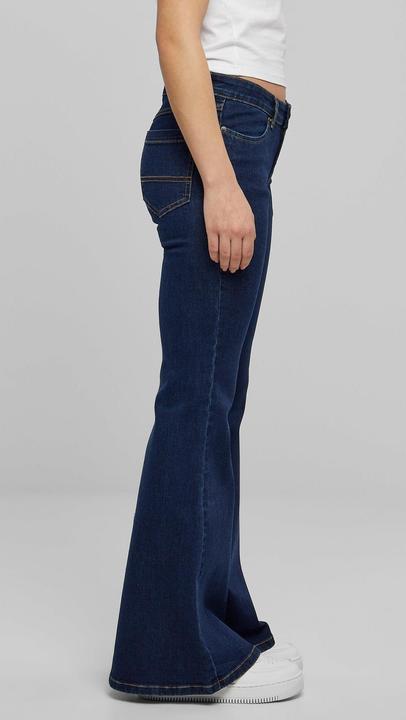 Actual product image Urban Classics Ladies Organic Low Waist Flared Denim (29)
