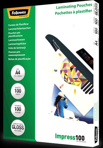 Actual product image Fellowes Imprint 100 (A4, 100 Piece, 100 µm)