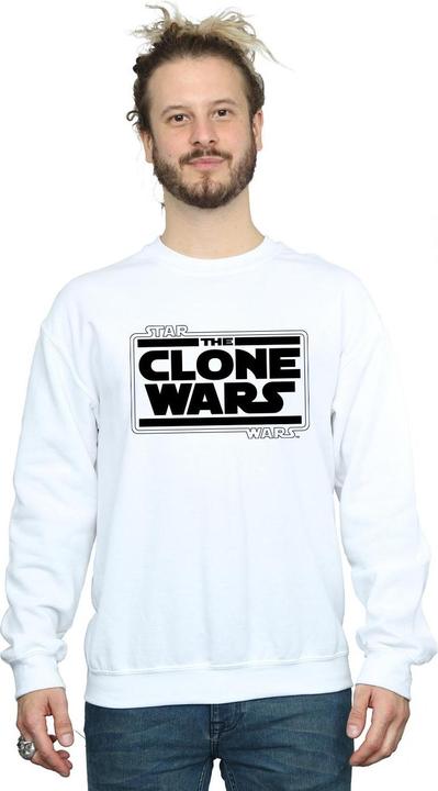 Star Wars Clone Wars Logo Sweatshirt (4XL)
