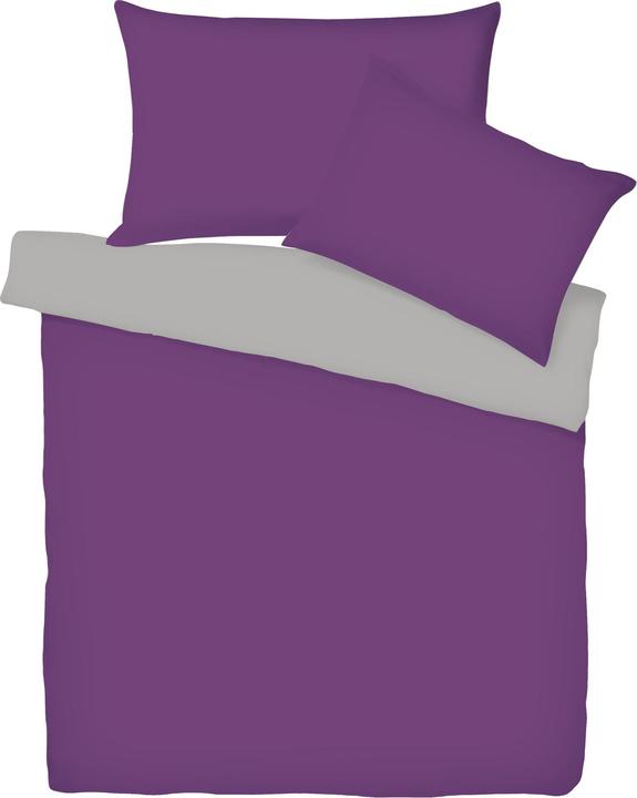 Produktbild Living Home Uni Satin Doubleface (Bettwäsche Set, 140 x 200 cm, 70 x 90 cm)