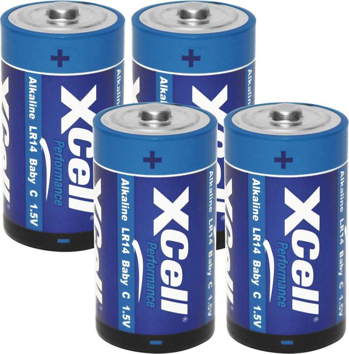 XCell Prestazioni (4 pz., C, 7500 mAh)