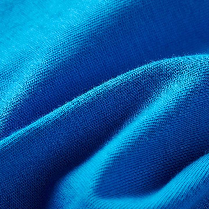 Immagine prodotto VidaXL Camicia da bambino a maniche lunghe blu cobalto 104,Materiale: 100 (104)